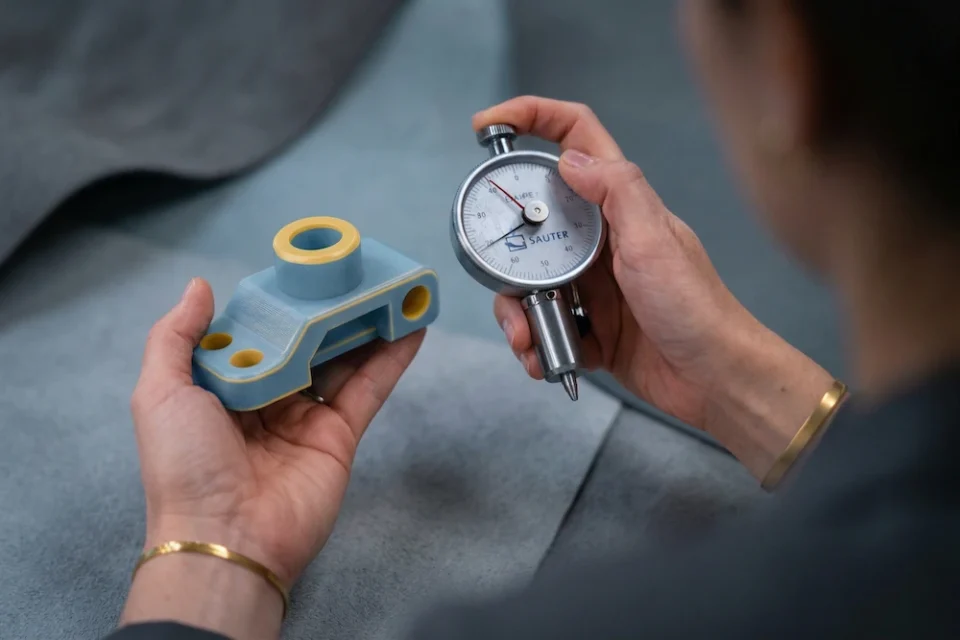 individueller 3d druck aus silikon durometer